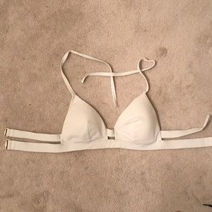 Victoria’s Secret White Bikini Top (L)